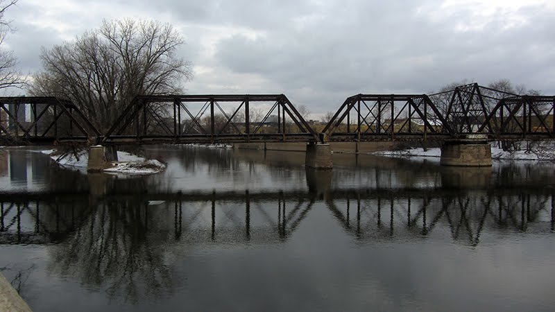 swing bridge, Гранд-Рапидс