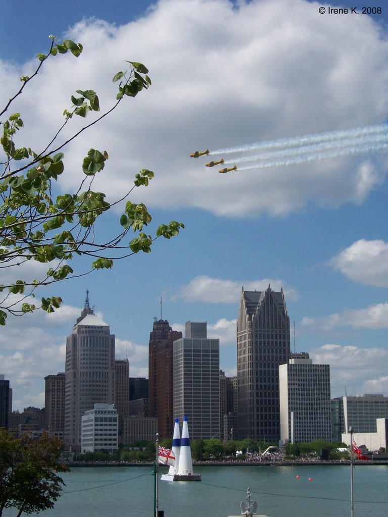 Red Bull Air Race, Detroit-Windsor, 2008, Детройт