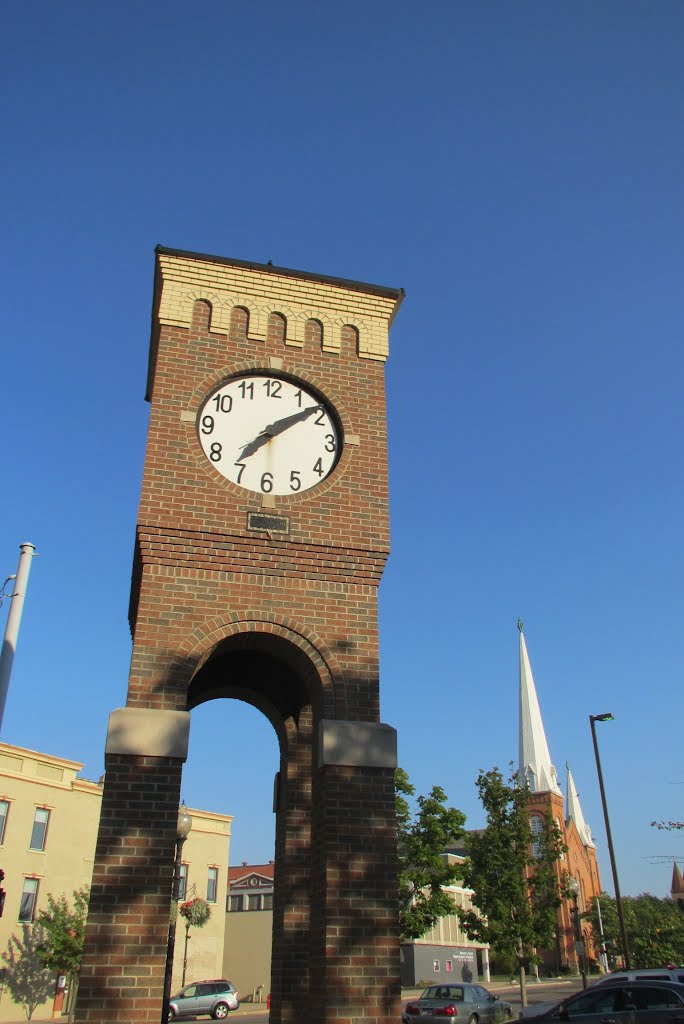 Iconic clock tower of Jackson, Джексон