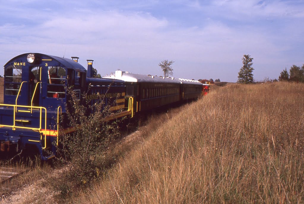 LSRR Train Pausing 1990, Есканаба