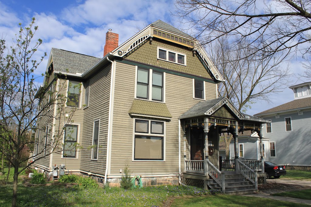 Historic House, (1894), 8 South Summit Street, Ypsilanti, Michigan, Ипсиланти