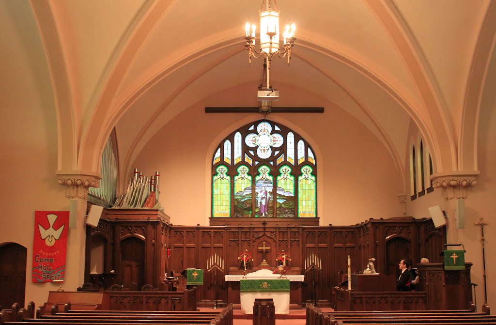 Emmanuel Lutheran Church Sanctuary, (1926), Ypsilanti, Michigan, Ипсиланти