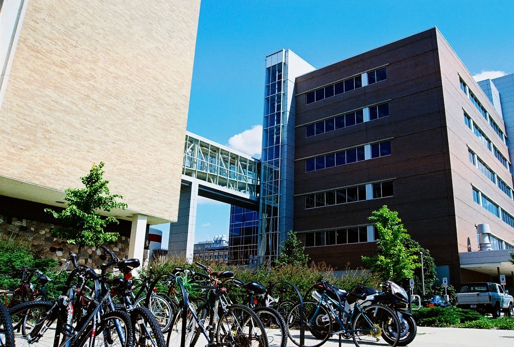 Biomedical and Physical Sciences Building on the campus of Michigan State University East Lansing Michigan USA, Ист-Лансинг