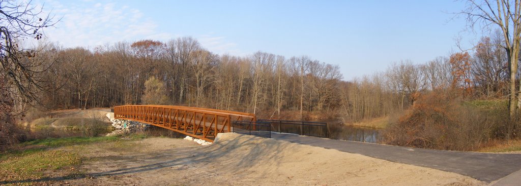 New Bridge in Spring Valley Park, Kalamazoo, MI, Иствуд