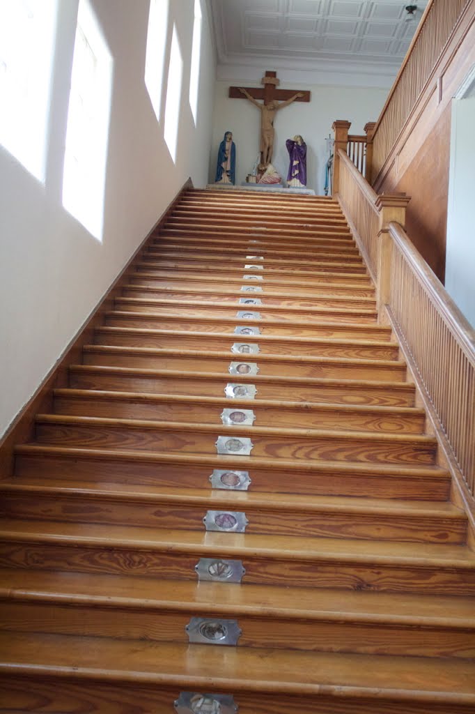 Replica of Holy Stairs, located at Sisters of St. Joseph at Nazareth, MI, Иствуд