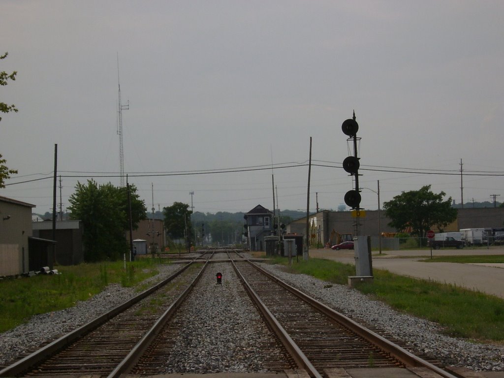 MC / NYC / Norfolk Southern at Harison Street looking West, Каламазу