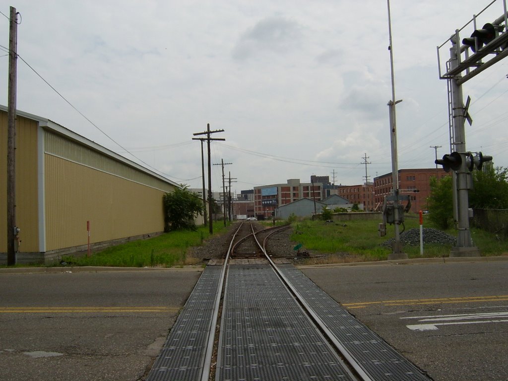GR&I / Norfolk Southern looking South at East Ransom Street, Каламазу