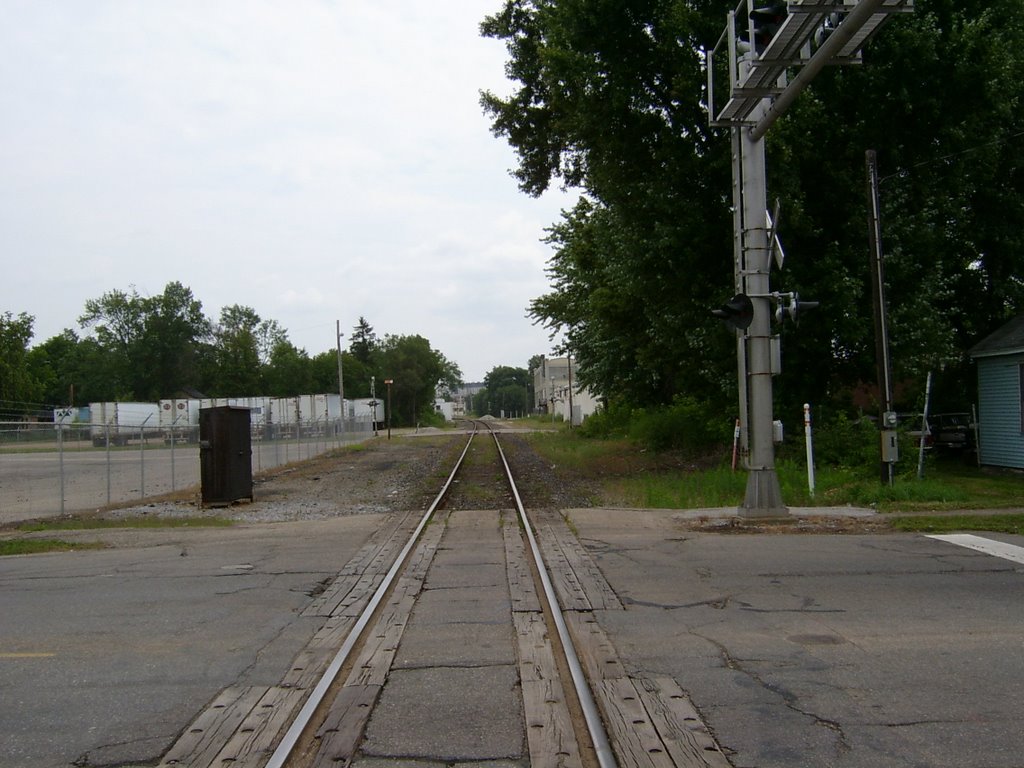 GR&I / Norfolk Southern at Prouty Street looking South, Каламазу