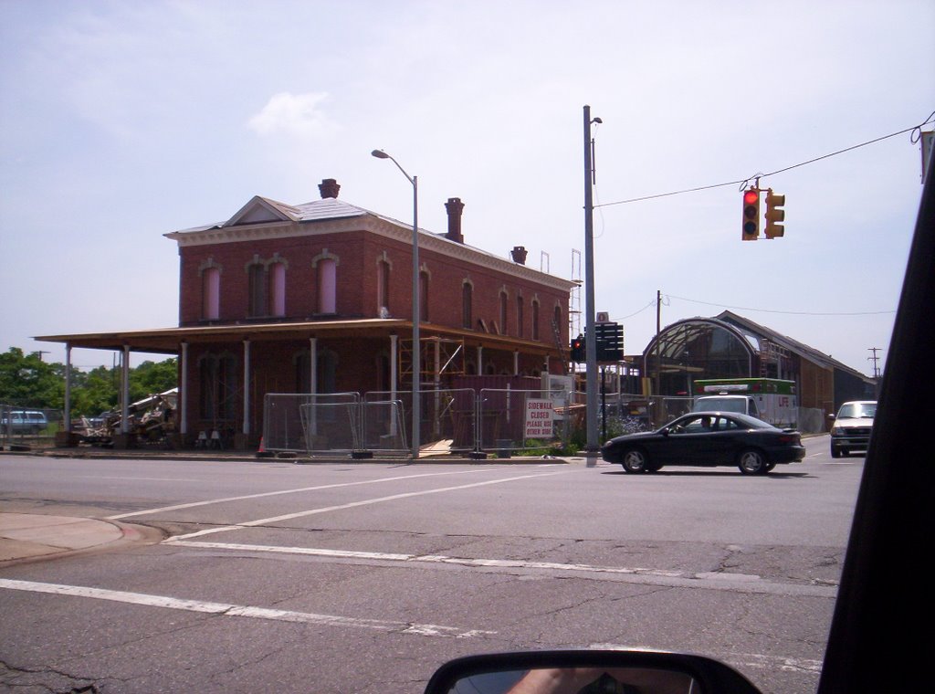 Former GR&I Depot undergoing renovation, Kalamazoo, MI, Каламазу