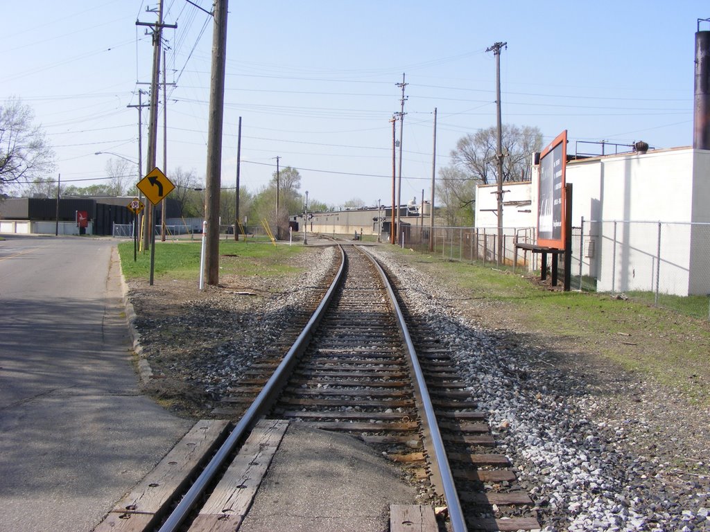 LS&MS / Norfolk Southern looking North at Pitcher Street, Каламазу