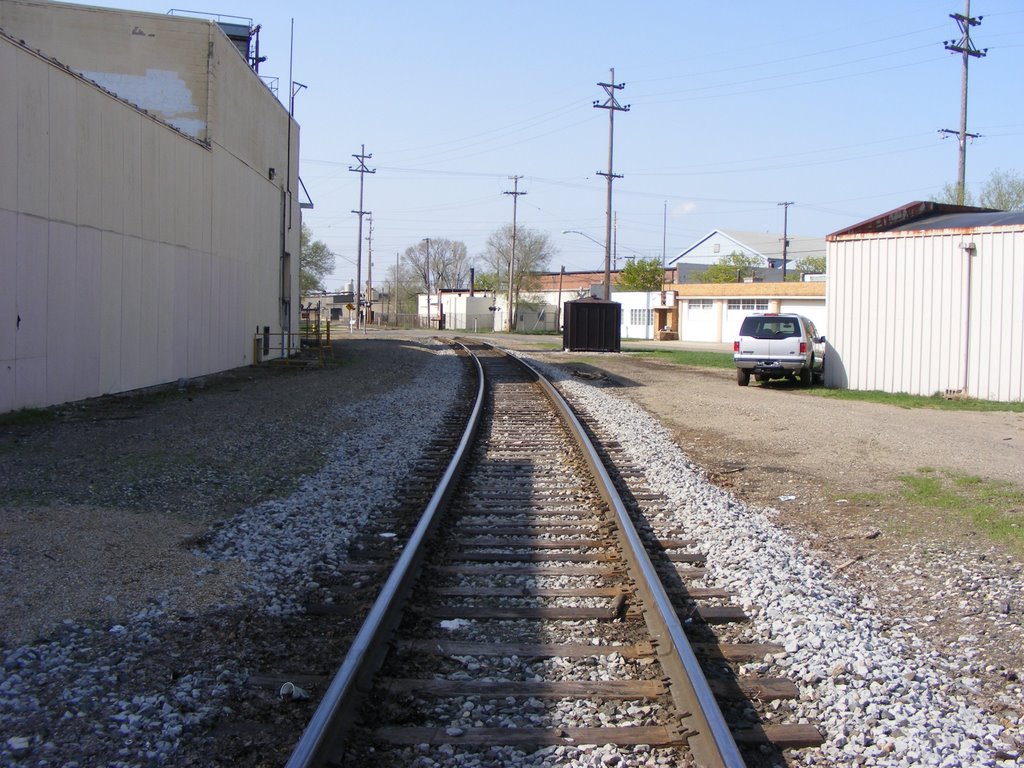 LS&MS / Norfolk Southern looking North at 2nd Street, Каламазу