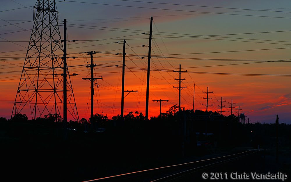 Sunset behind the tracks, Кентвуд