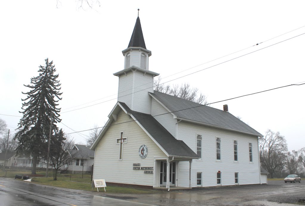 Grace United Methodist Church, 1463 Samaria Road, Samaria, Michigan, Ламбертвилл