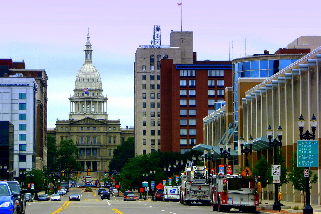 Michigan State Capitol, Lansing, Лансинг