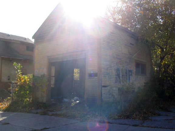 Abandoned garage, Монтроз