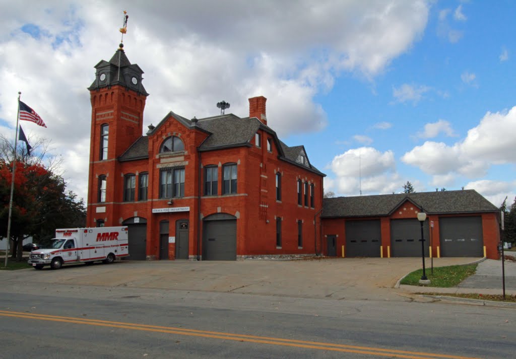 Fire Station, Ithaca, MI, October 2011, Норт Мускегон