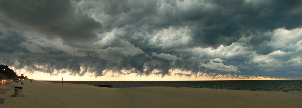 Storm, Muskegon Beach, Нортон Шорес