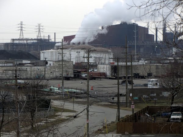 Rouge Plant viewed from Engine 48, Ривер-Руж