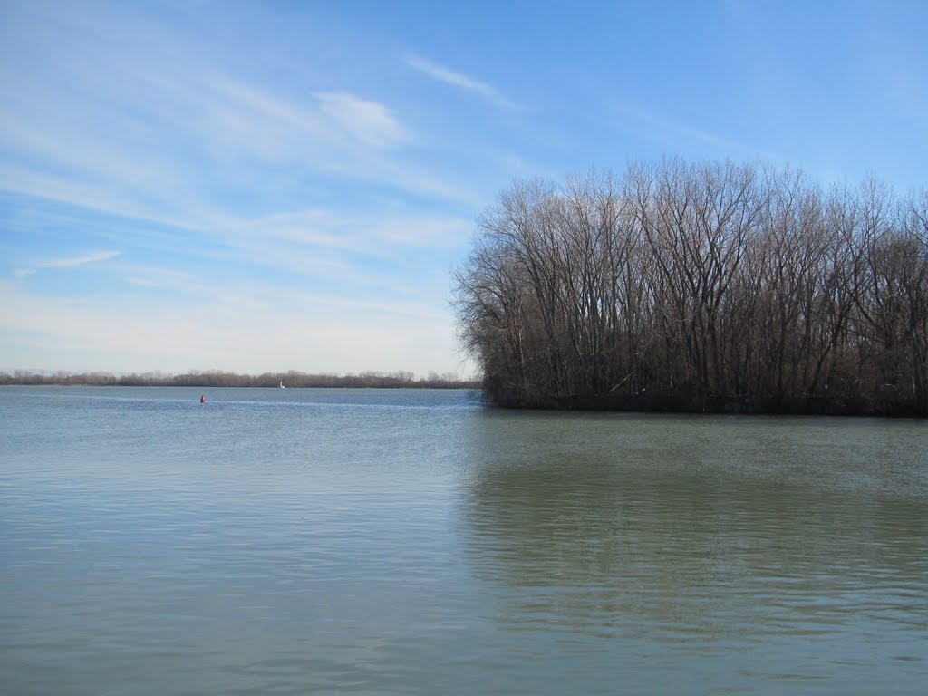 Mud Island in Detroit River International Wildlife Refuge, Саутгейт