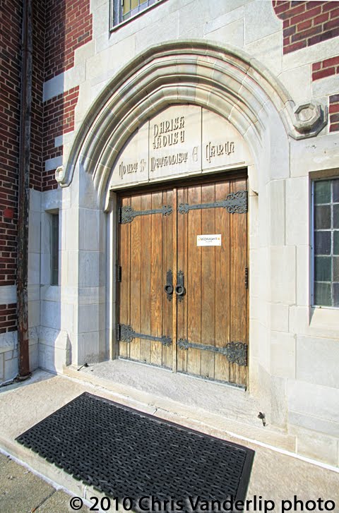 Door, Court St. Methodist Church, Флинт