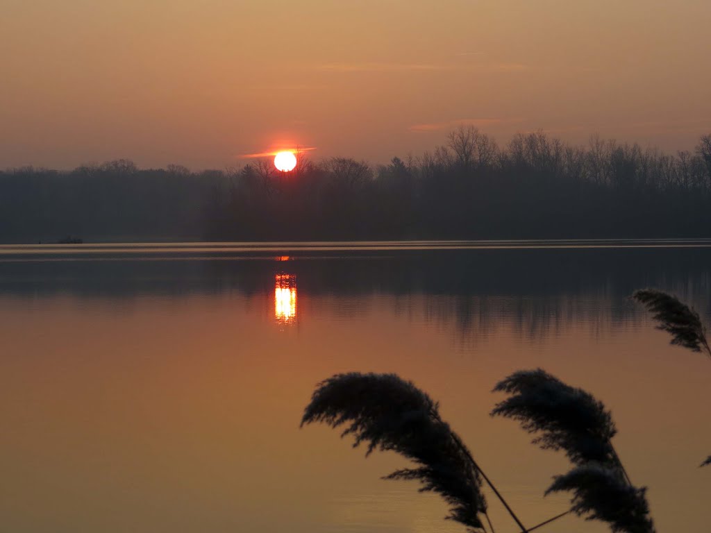 Thread Lake at sunrise, Флинт