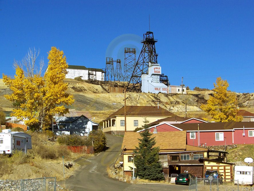 Mountain Consolidated copper mine, Butte, Montana., Бьютт