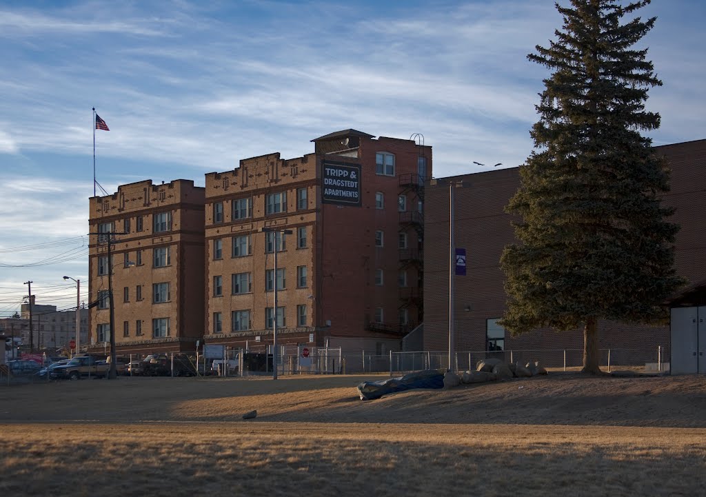 The Tripp & Dragstedt Apartments Next to Butte High, Бьютт