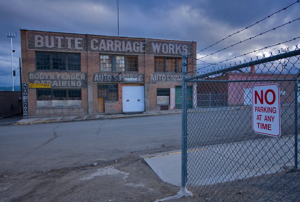 No Parking, Butte Carriage Works, Бьютт