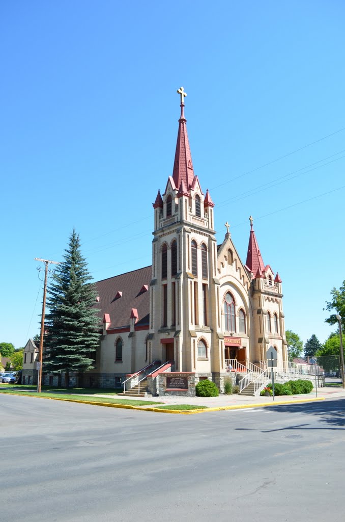 St. Matthews Church in Kalispell, Montana, Калиспелл