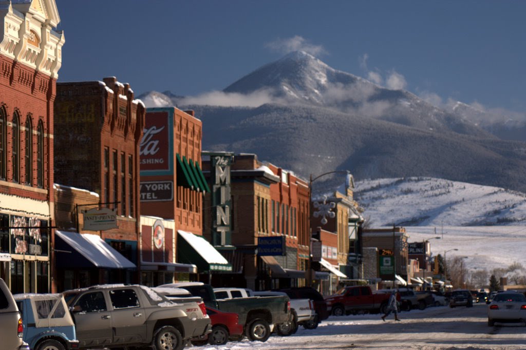 Main St. Livingston, Montana, Ливингстон
