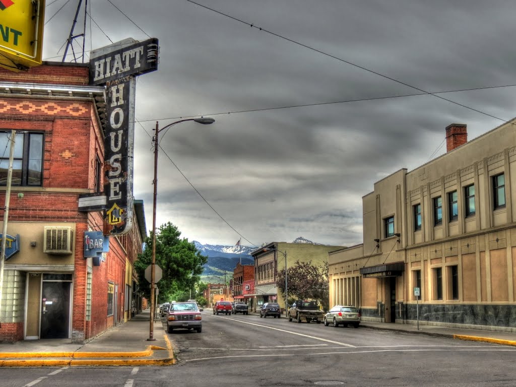 Second Street, Livingston Montana, Ливингстон