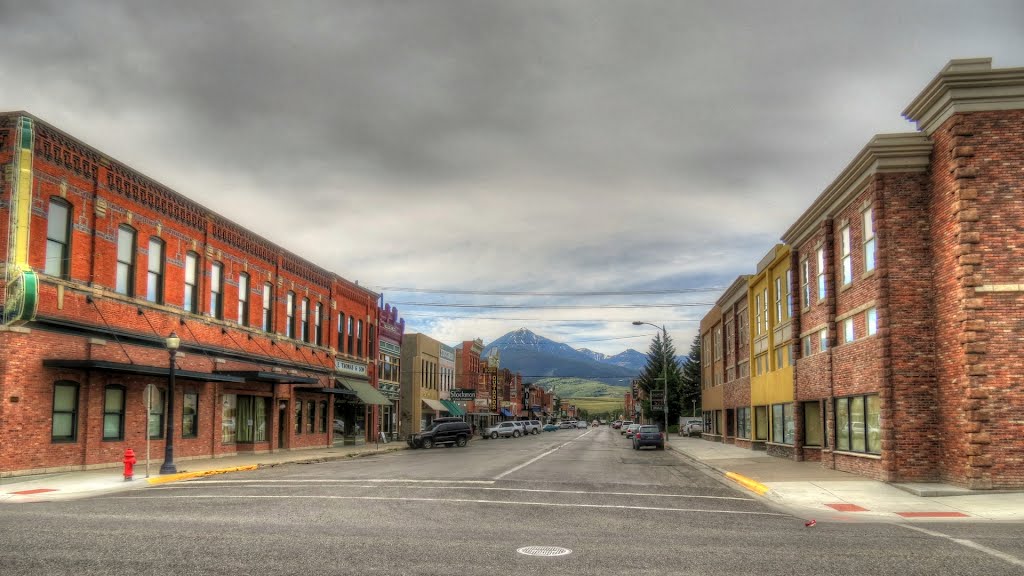 Main Street, Livingston Montana, Ливингстон