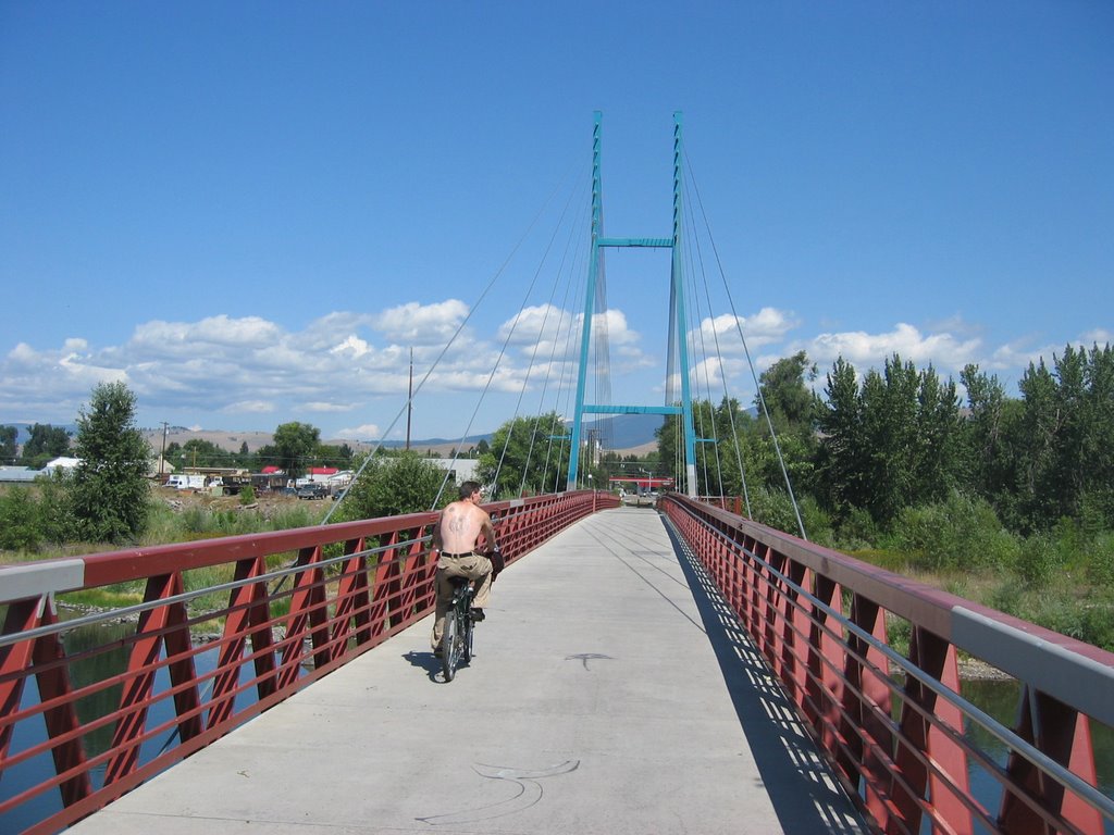 Missoula bike and ped bridge, Миссоула
