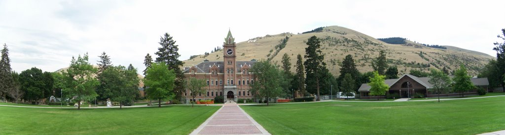 Clock Tower, Univerity of Montana, Missoula, Миссоула