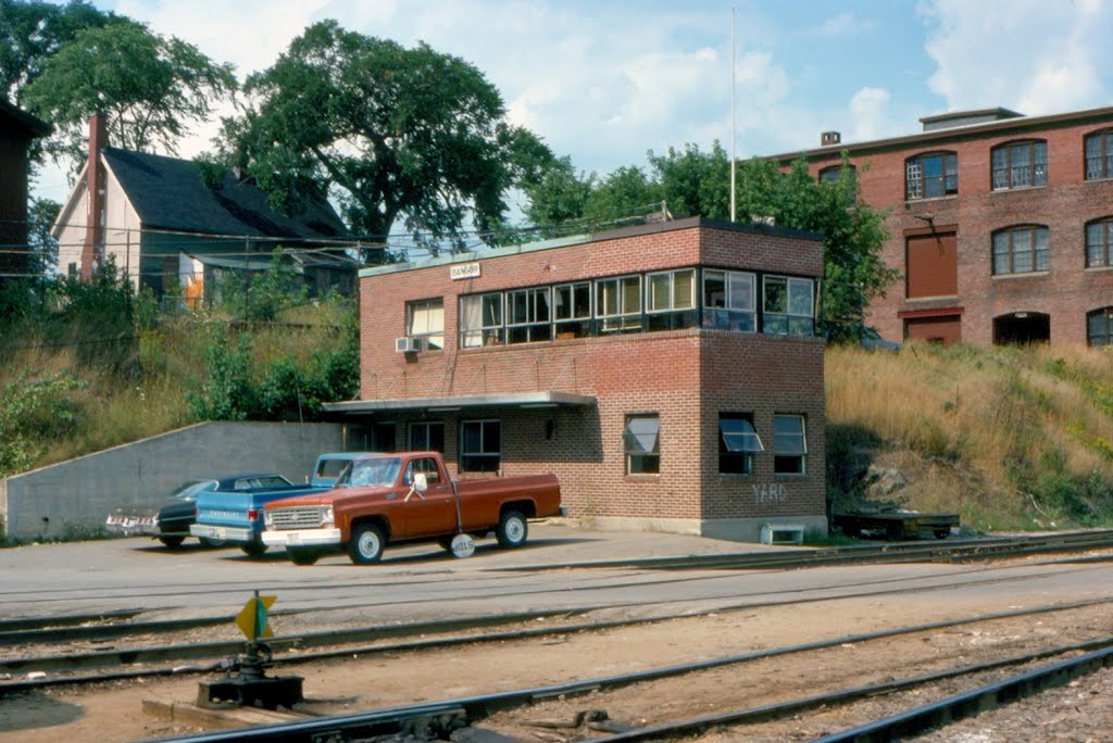 Maine Central Railroads Freight Yard Office at Bangor, ME, Бангор
