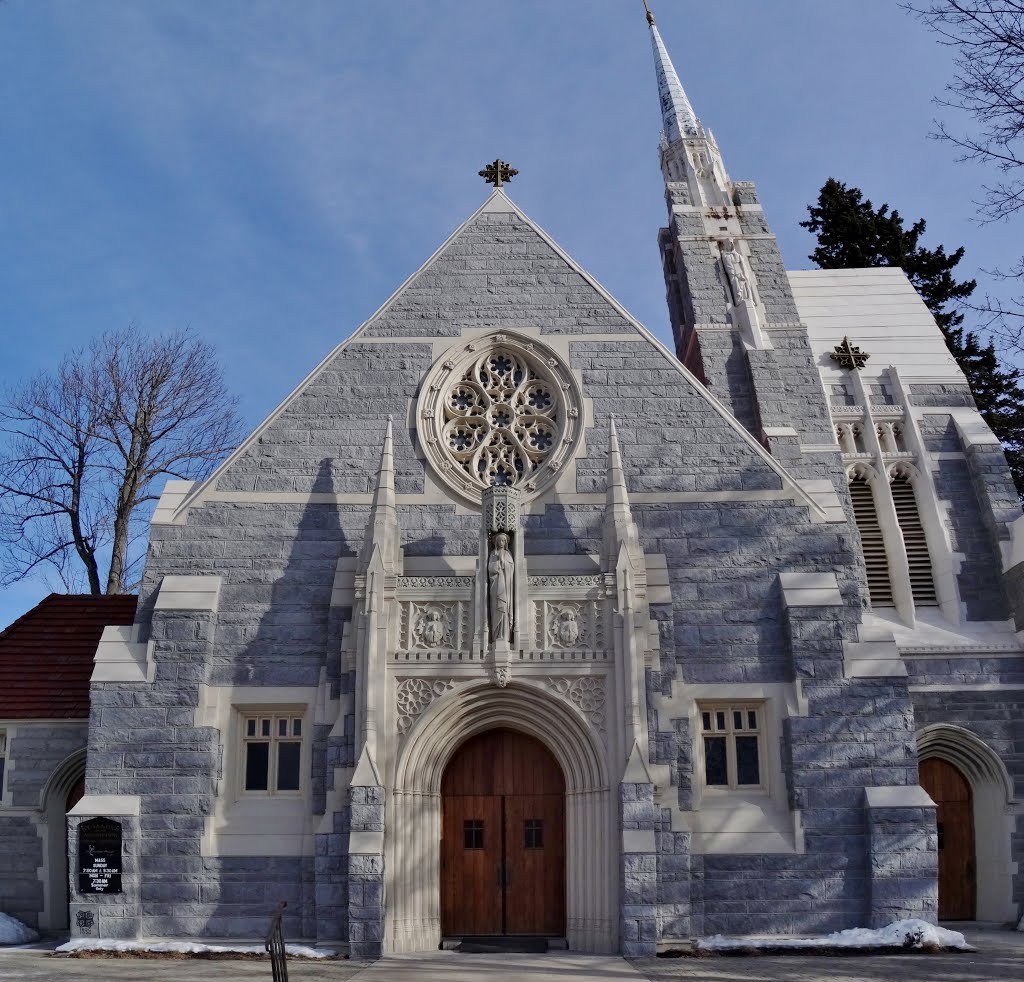 1926 Our Lady of the Assumption Church, St. Michaels Catholic Parish, Augusta, Maine, Огаста