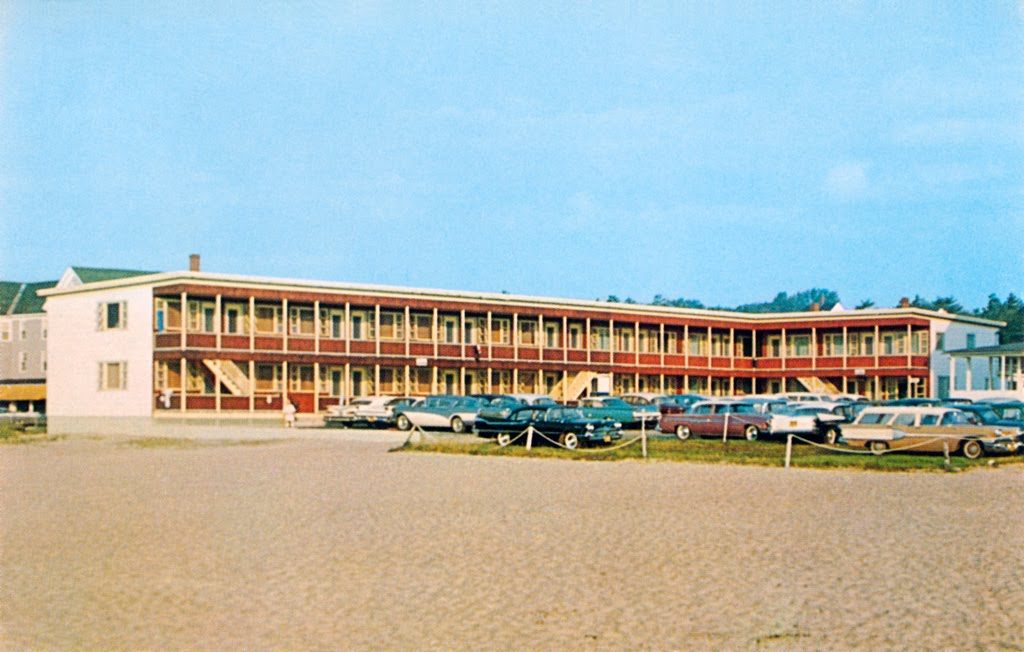 Old Colonial Motel in Old Orchard Beach, Maine, Олд-Орчард-Бич