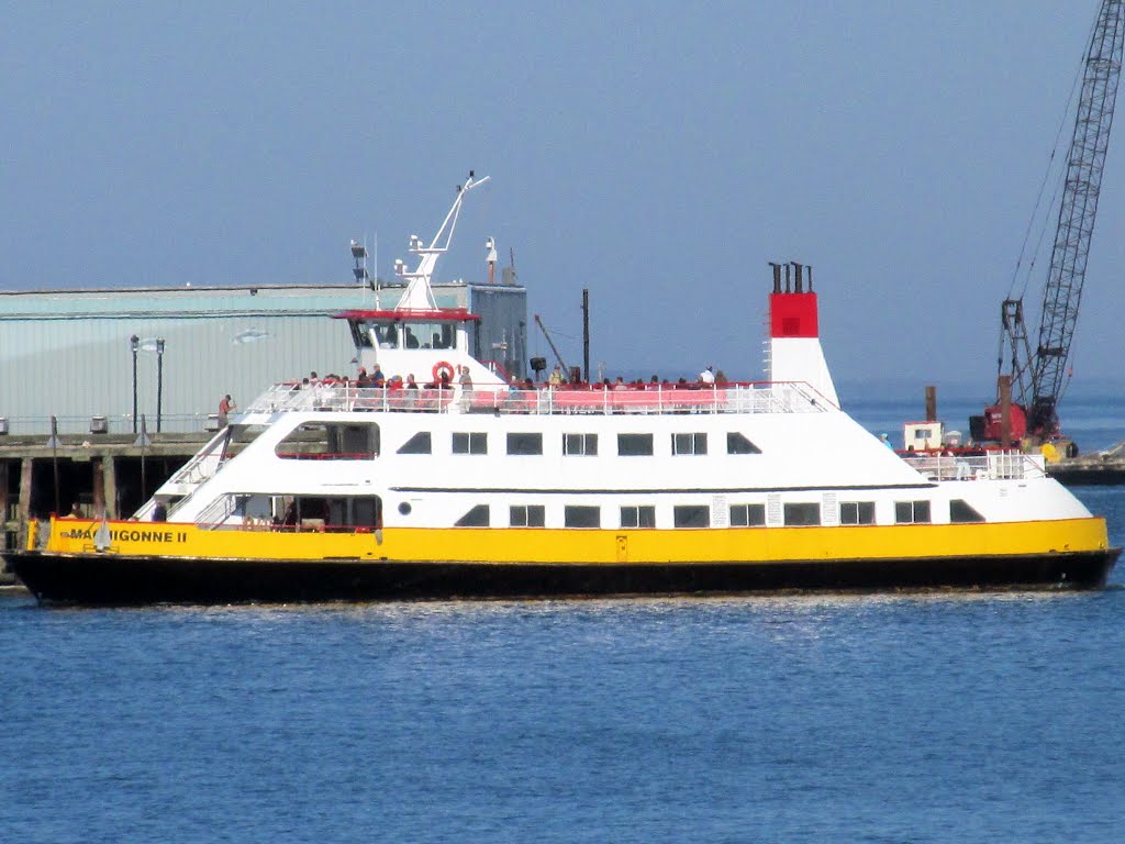 Machigonne II Ferry. Casco Bay Lines. Portland, Maine., Портленд