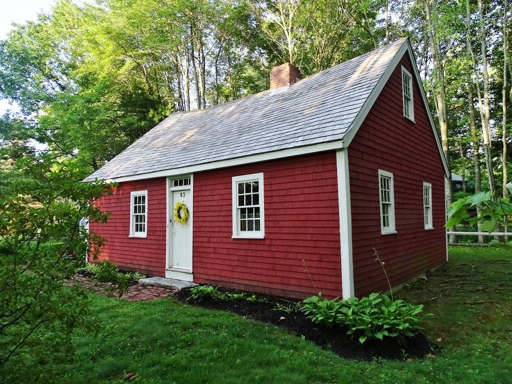 1702 (1684?) Richard Hunnewell House, Scarborough, Maine, Скарборо
