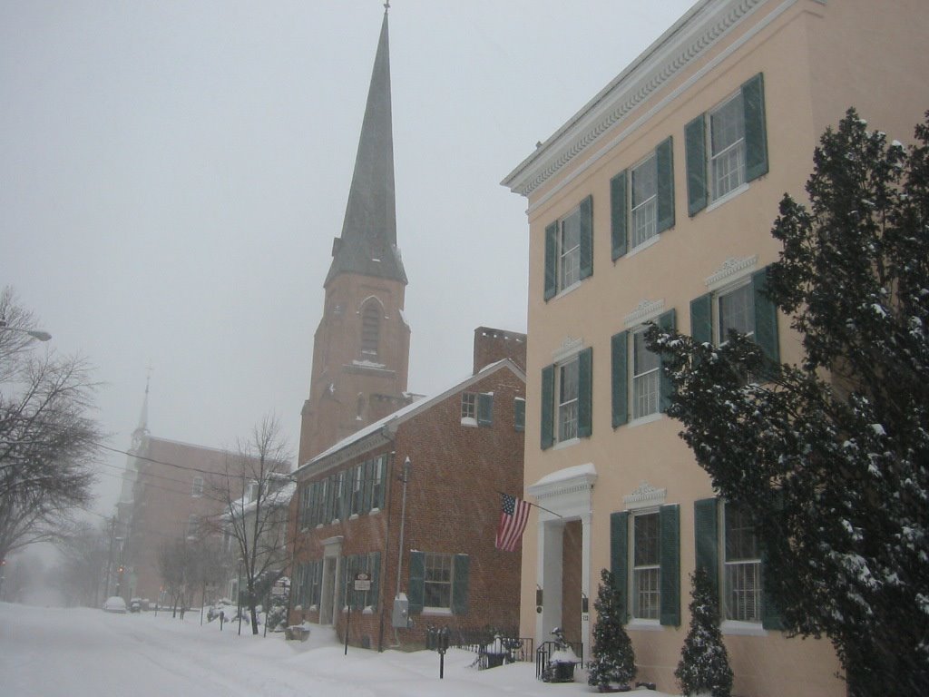 Snow on West Church Street, Фредерик