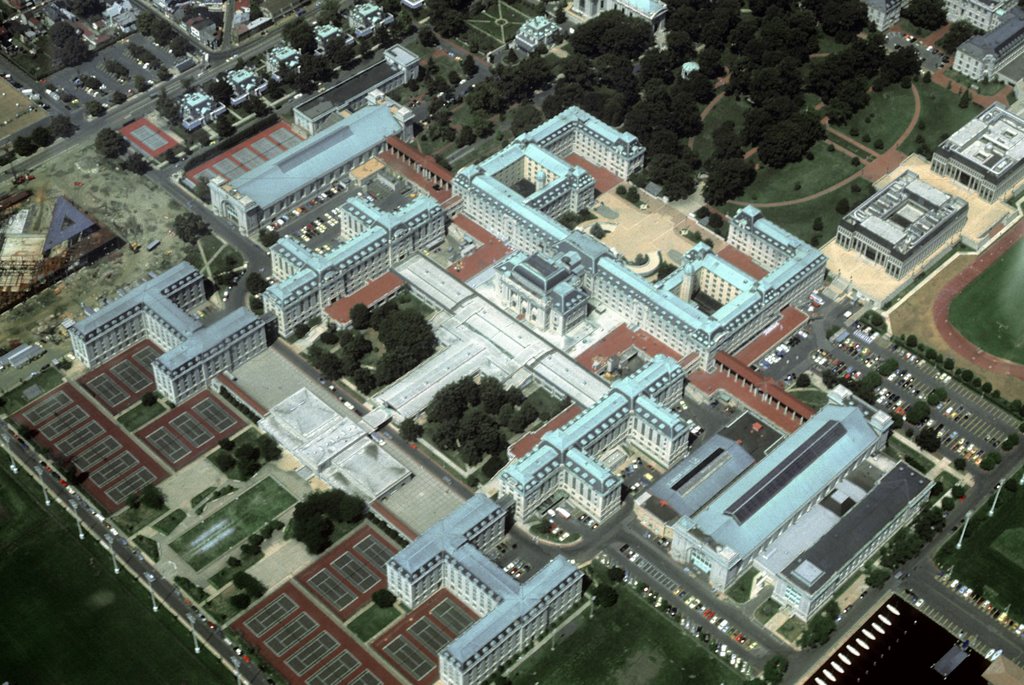 USNA from the air, 1981, Аннаполис