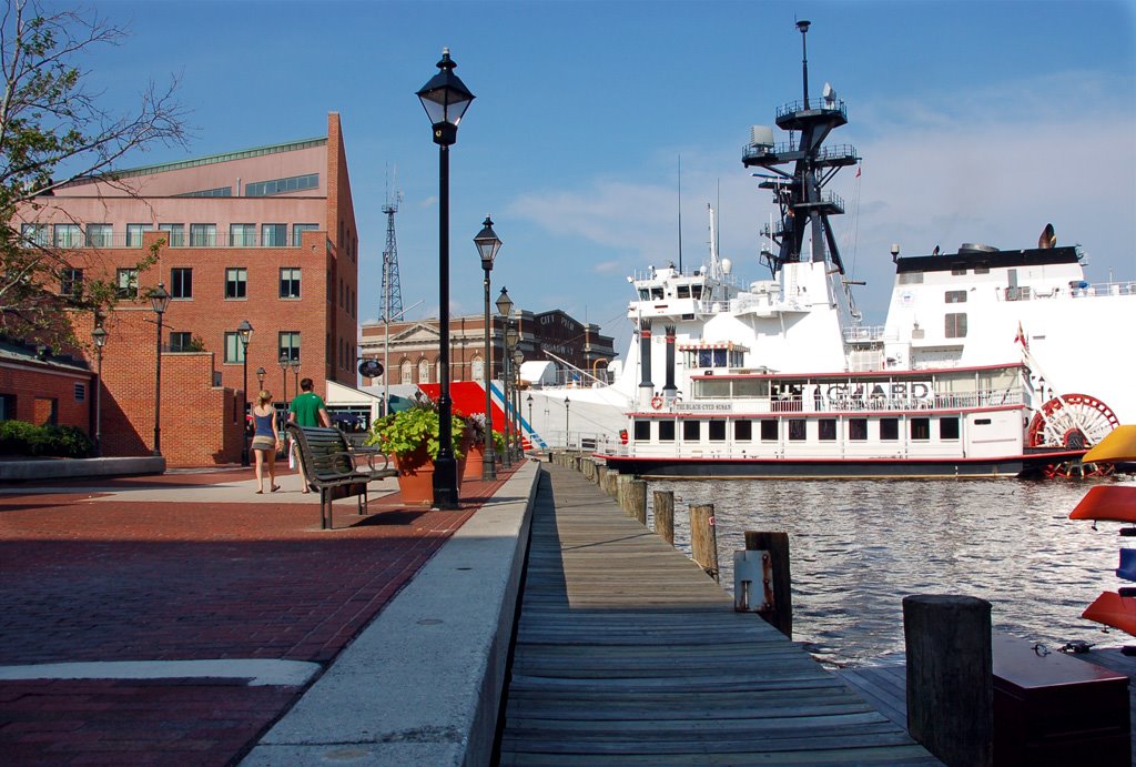 USA - MD - Baltimore. Fells point and the Black eyed susan, Балтимор