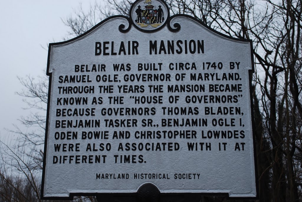 Belair Mansion, Бауи