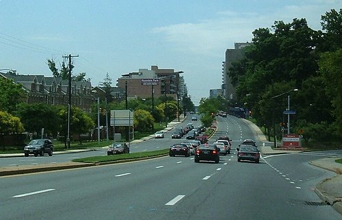 Rockville Pike view of Bethesda, MD, USA, Бетесда