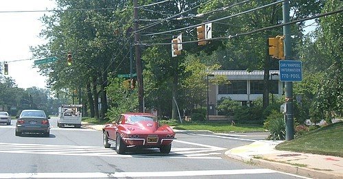 Old Georgetown Road and Oakmont Avenue, Bethesda, MD, USA, Бетесда