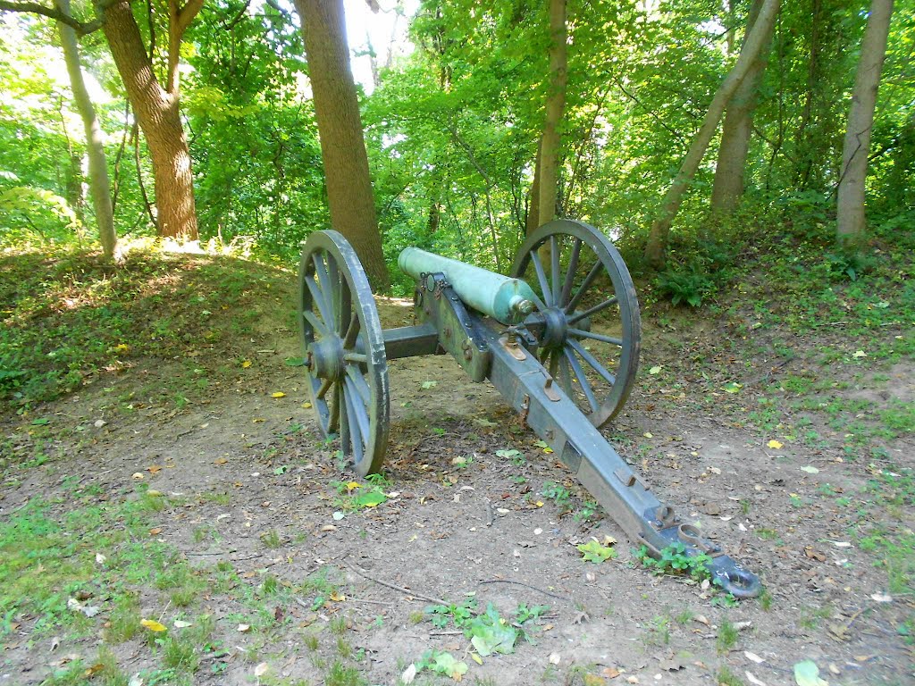 Fort Marcy cannon, Fort Marcy Park, McLean, Virginia, Брукмонт