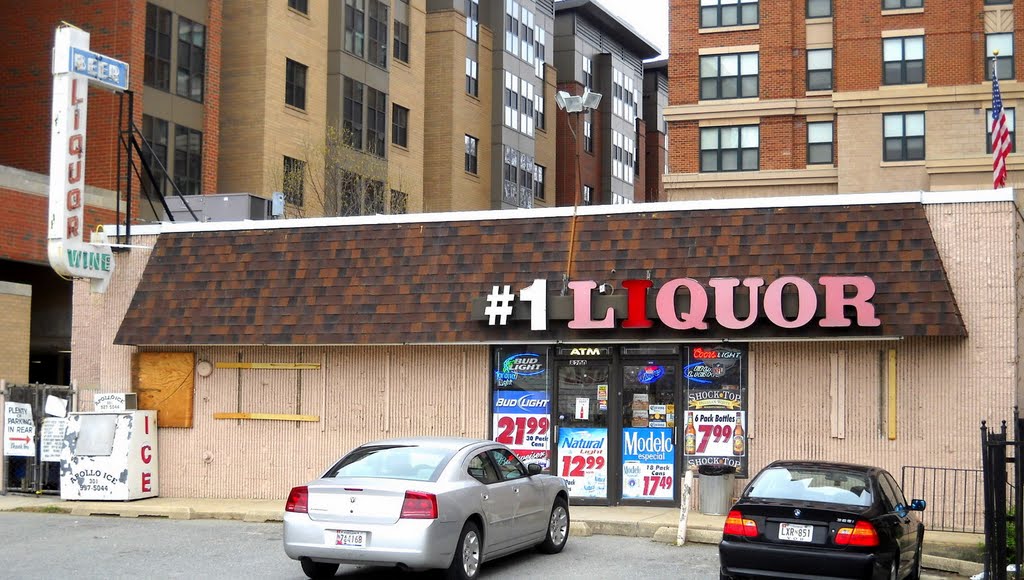 #1 Liquor, Historic U.S. Route 1, 8200 Baltimore Avenue, College Park, MD, Колледж-Парк
