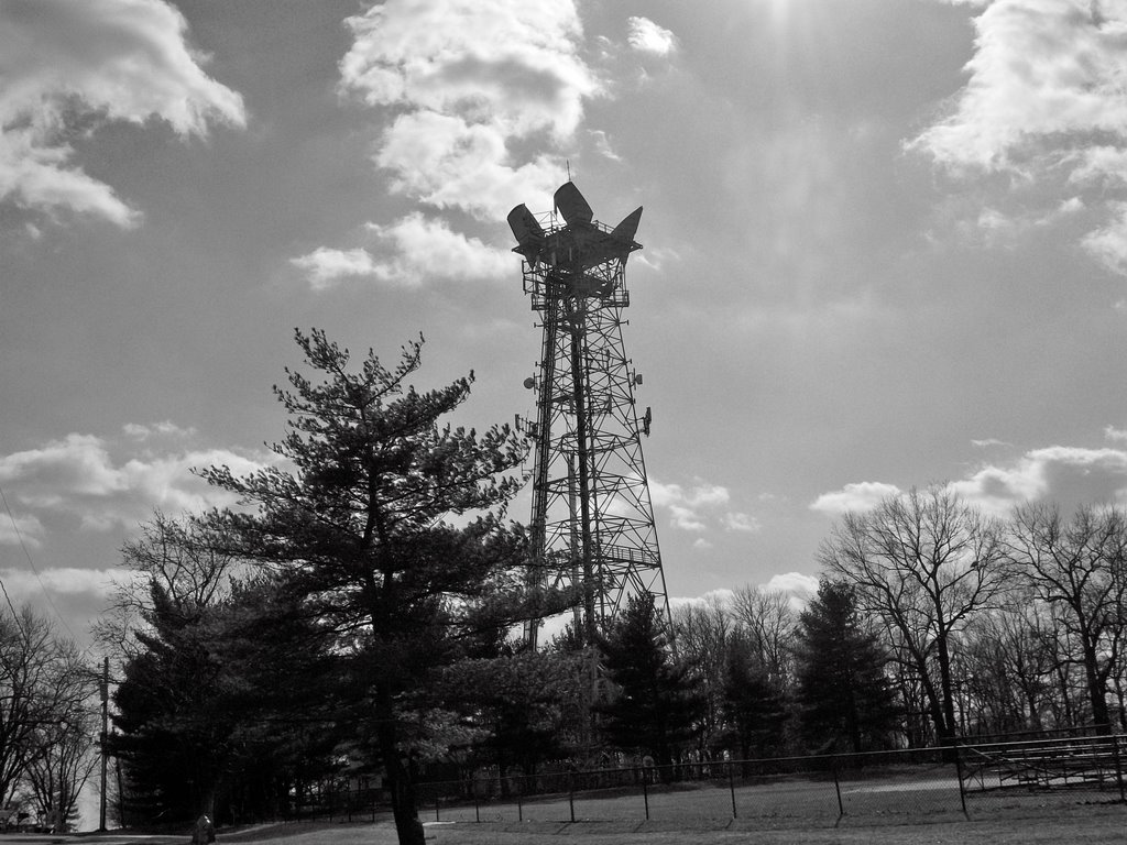 Microwave Tower from Baseball Field, Парквилл