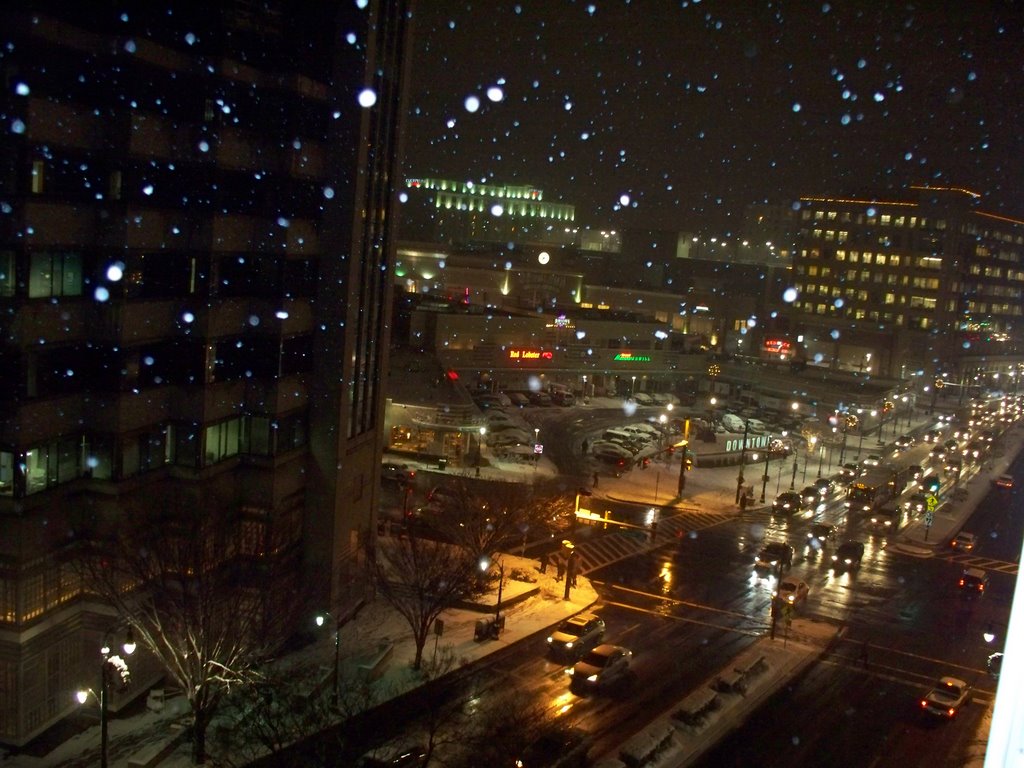 First snow fall in silver spring, Силвер Спринг