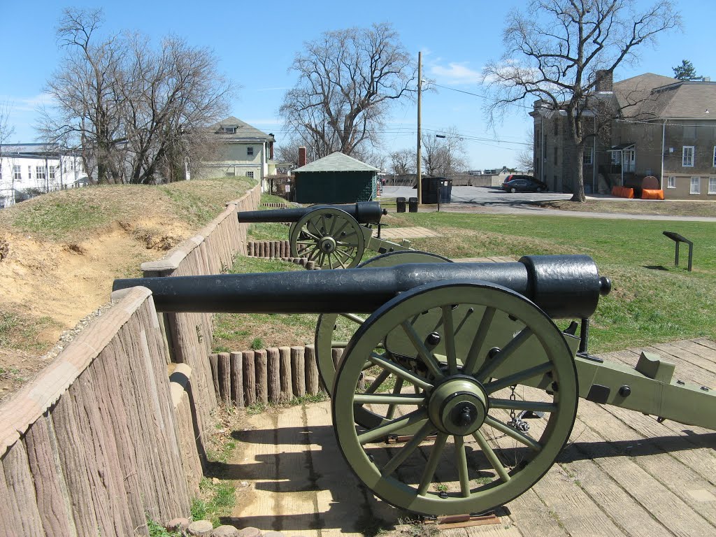 civil war cannon, Ft. Stephens, Washington, D.C., Такома-Парк
